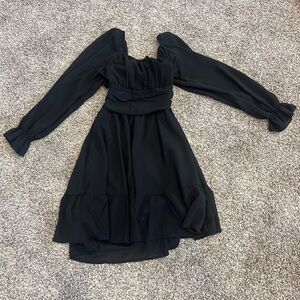 Cute black mini dress